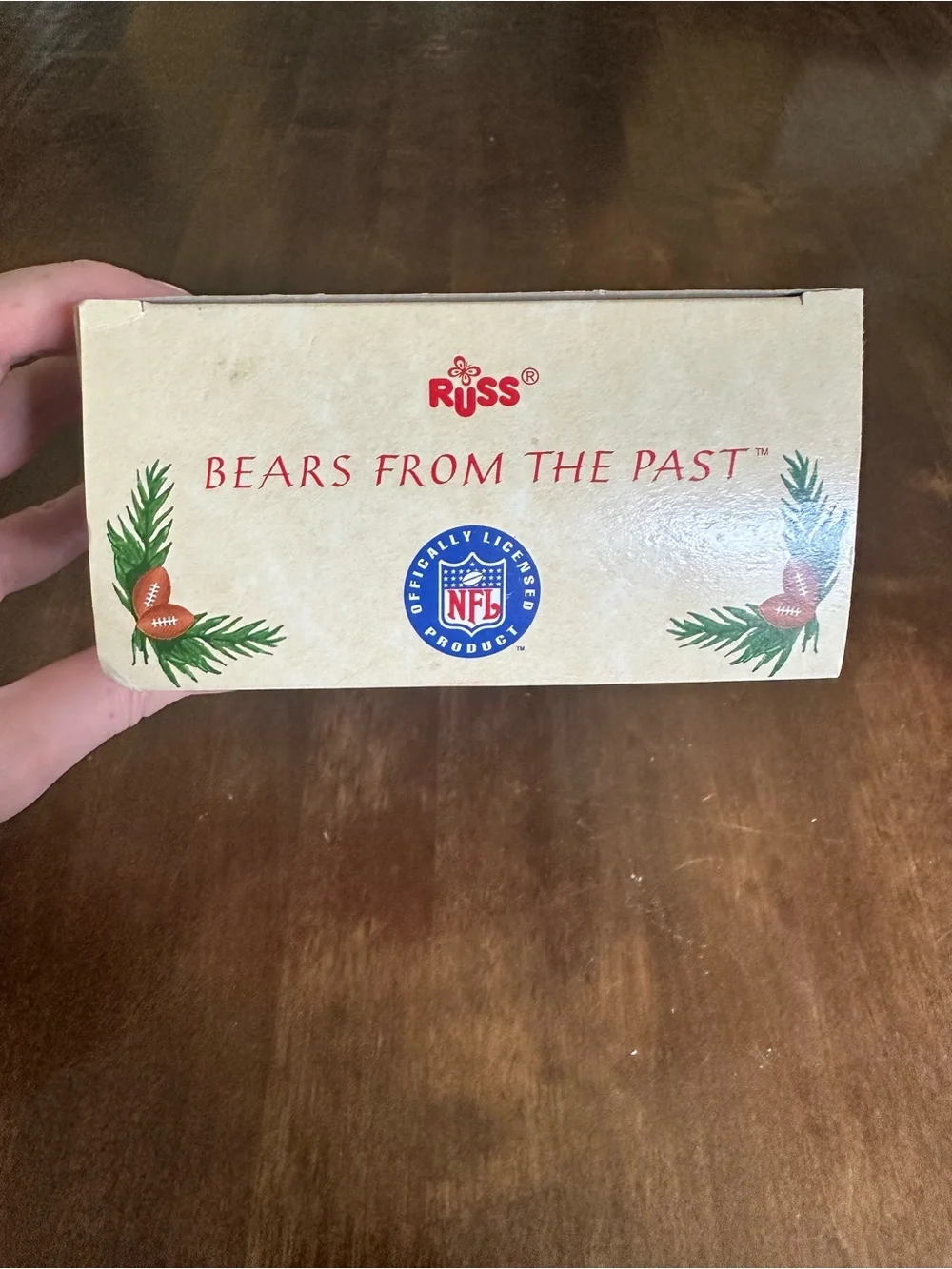 Vintage Chicago Bears NFL Christmas Ornament Holiday Bear Football Game Day